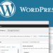 Wordpress Edit Menus Screen