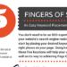 The 5 fingers of SEO: An Easy Keyword Placement Strategy Infographic